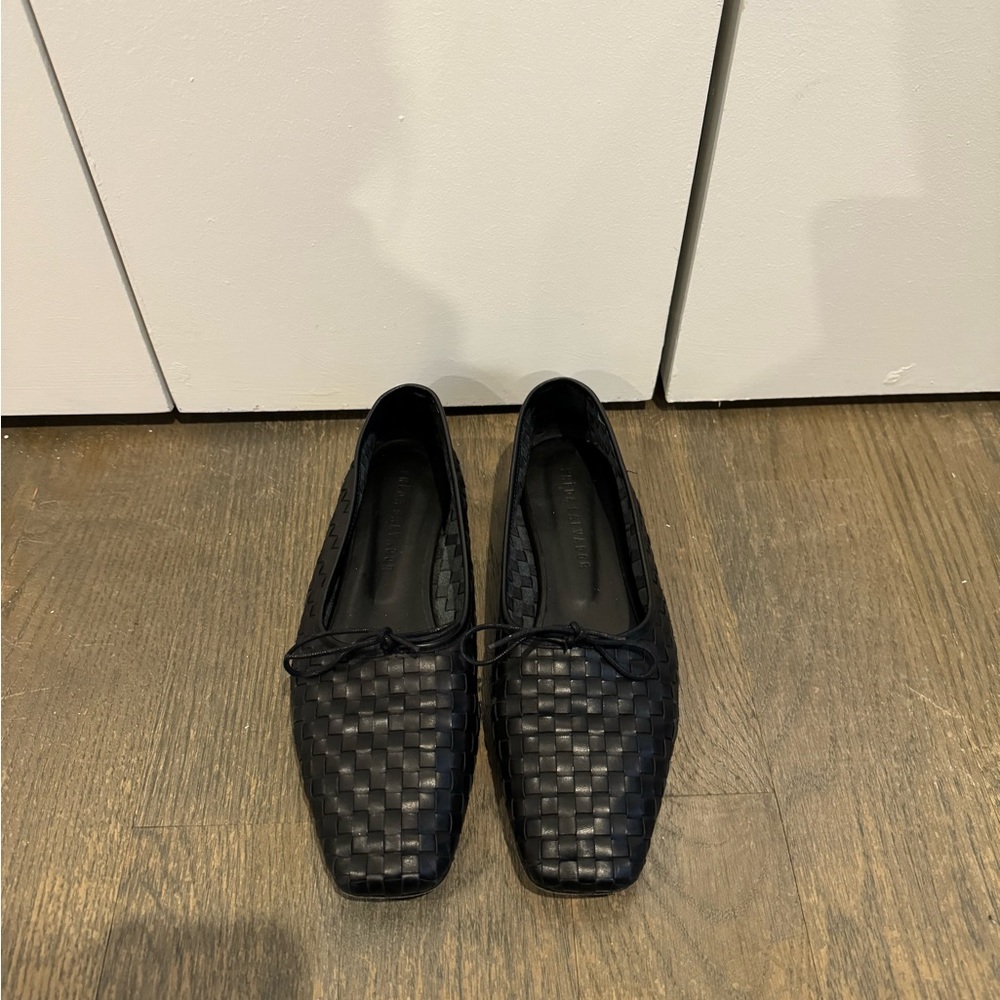 Freda Salvador Jada Square Woven Flat Size 10